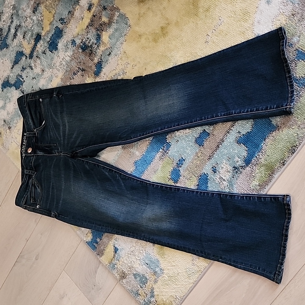 SOLD SOLDAmerican Eagle Skinny Kick Jeans Size 12 Short EUC - Picture 4 of 9